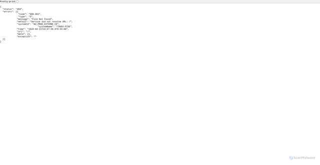 Security scan screenshot of https://api-azr.desjardins.com