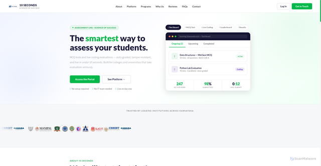 Security scan screenshot of https://uninterested-lime-6kcqe4dmvi-kjjd3i79j2.edgeone.app/