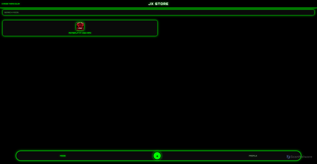 Security scan screenshot of https://bangjxappstore-5y6vz4qaea.edgeone.app/