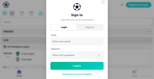 Security scan screenshot of http://football-betting.vip/
