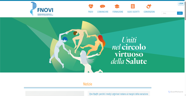 Security scan screenshot of https://www.fnovi.it/