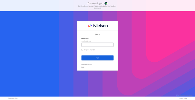 Security scan screenshot of https://nielsen.service-now.com
