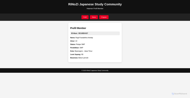 Security scan screenshot of https://ragil-fastabikha-ashidqi-d03iqydca7.edgeone.app/