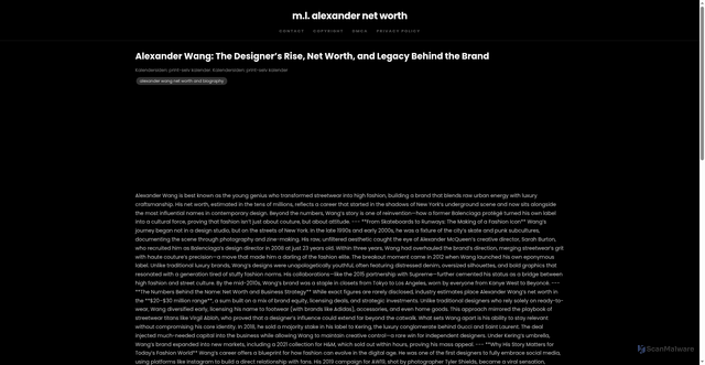 Security scan screenshot of https://thewaytoyoublog-b45df5f82b-dplsnscqp4g4.edgeone.dev/alexander-wang-net-worth-and-biography.html