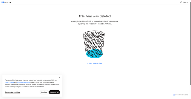 Security scan screenshot of https://sgtpaper.se