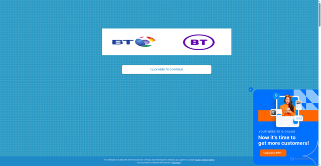 Security scan screenshot of https://btmailee.flazio.com/home?r=251280-1