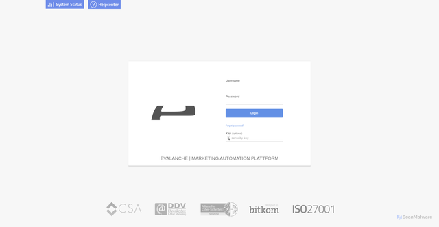 Security scan screenshot of https://scnem.com