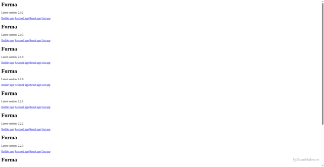 Security scan screenshot of https://forma-fe-staging.cpoms.net