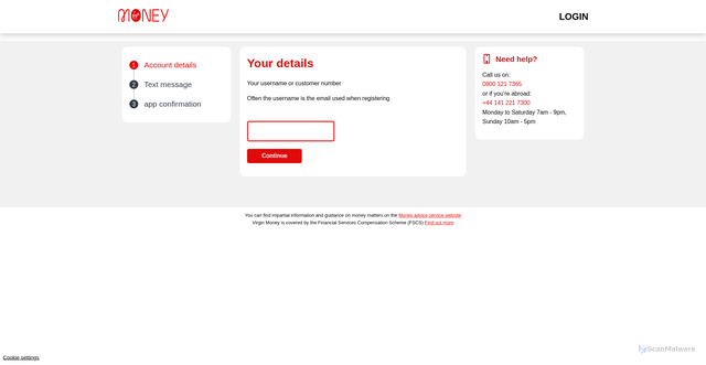 Security scan screenshot of http://vqe.adg.mybluehost.me/page/Moneey/