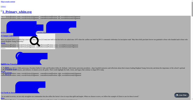 Security scan screenshot of https://www.byu.edu/