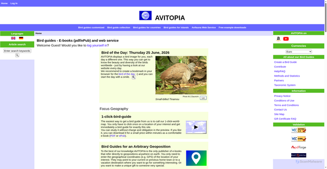 Security scan screenshot of https://avitopia.net