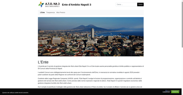 Security scan screenshot of https://www.atonapoli3.it/