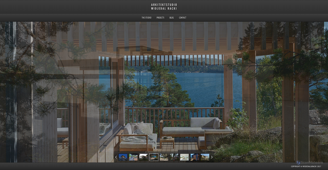 Security scan screenshot of https://wrark.se