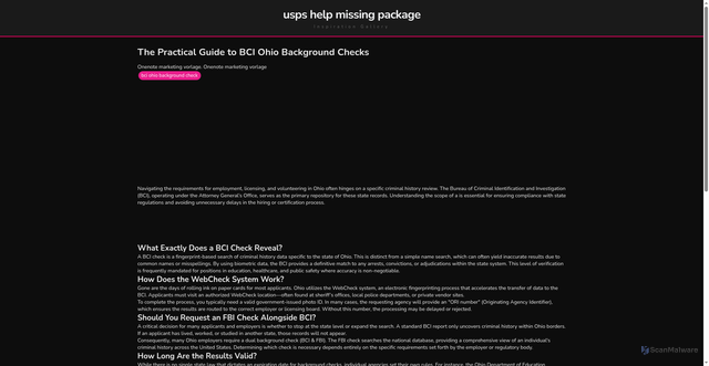Security scan screenshot of https://pikselharianstories-dpww1gjvh6sm.edgeone.app/bci-ohio-background-check.html