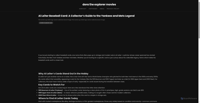 Security scan screenshot of https://cualtosblog-dptkyeq8mral.edgeone.app/al-leiter-baseball-card.html