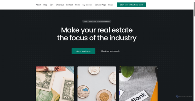 Security scan screenshot of https://pronetng.com/
