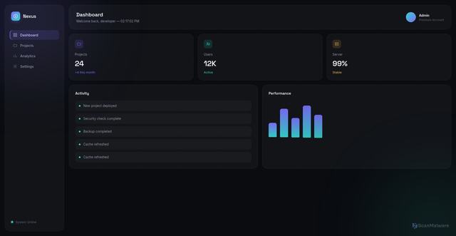 Security scan screenshot of https://frightened-yellow-1btp0e5s-dpztovcvc1te.edgeone.dev/
