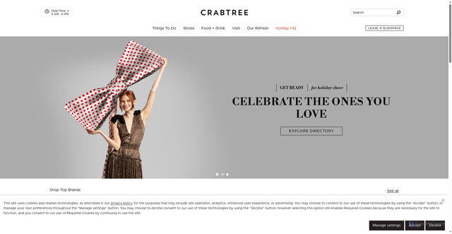 Security scan screenshot of https://www.shopcrabtree.com/