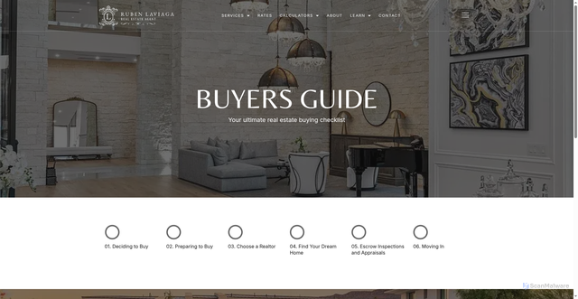 Security scan screenshot of https://onlinelasvegashomes.com/buyers/