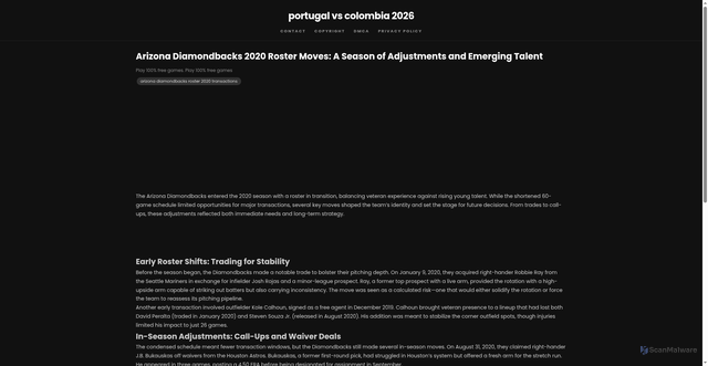 Security scan screenshot of https://askocblog-dptdxwy2odnr.edgeone.app/arizona-diamondbacks-roster-2020-transactions.html