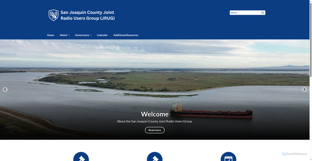 Security scan screenshot of https://www.sjjrugca.gov/