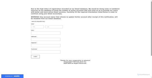 Security scan screenshot of https://upgradewe.weebly.com/