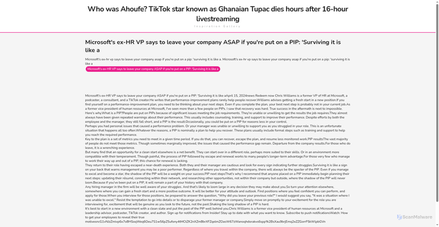 Security scan screenshot of https://louaymardambekhugo-bgd6u9643s.edgeone.app/17712-microsofts-ex-hr-vp-says-to-leave-your-company-asap-if-youre-put-on-a-pip-surviving-it-is-like-a.html