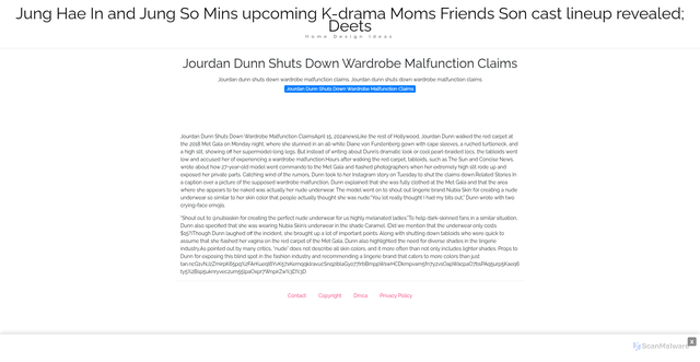 Security scan screenshot of https://corpheanhugo-aefuv90cq7.edgeone.app/21716-jourdan-dunn-shuts-down-wardrobe-malfunction-claims.html