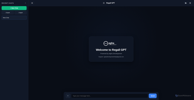 Security scan screenshot of https://regallgpt-dp4hmd0ctkdc.edgeone.dev/