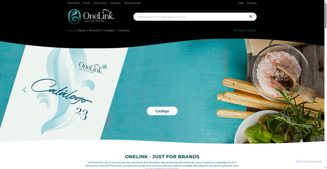 Security scan screenshot of https://onelink.pt