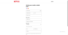 Screenshot of netflixverify.github.io