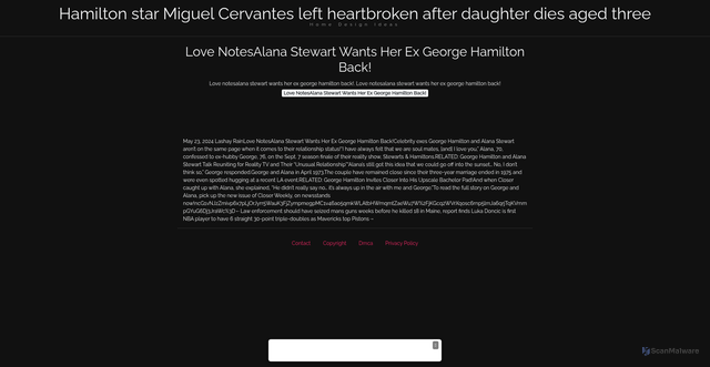 Security scan screenshot of https://byrobynbrownhugo-5p8c8qkuvt.edgeone.app/19824-love-notesalana-stewart-wants-her-ex-george-hamilton-back.html