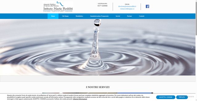 Security scan screenshot of https://www.istitutoredditi.it/