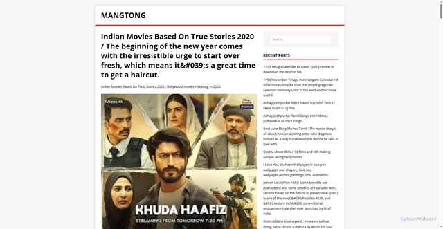 Security scan screenshot of https://tonmang.pages.dev/posts/indian-movies-based-on-true-stories-2020/