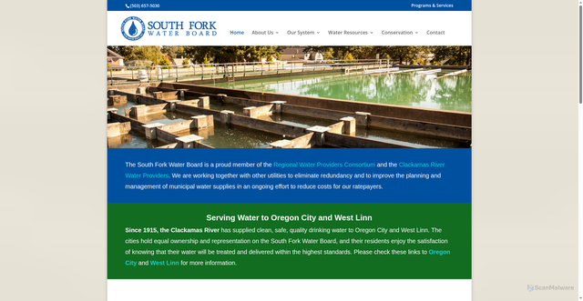 Security scan screenshot of https://sfwbor.gov/