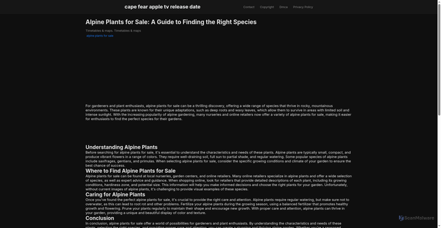 Security scan screenshot of https://ruangstudiolab-dpezqc2b868p.edgeone.app/alpine-plants-for-sale.html