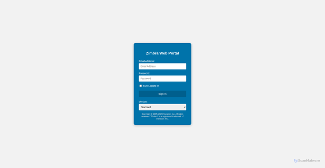 Security scan screenshot of https://zimupdate-portal.vercel.app/