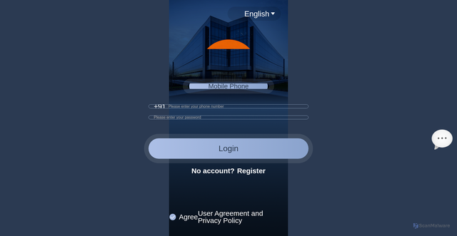 Security scan screenshot of https://mcjapp.com/