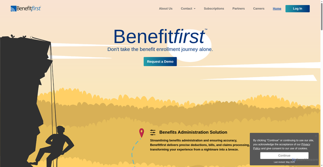 Security scan screenshot of https://www.benefitfirst.com