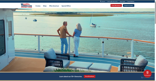 Security scan screenshot of https://americancruiselines.com