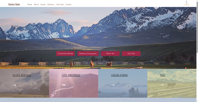 Security scan screenshot of https://www.cityofstanleyid.gov/