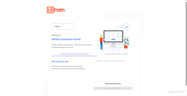 Security scan screenshot of https://boon-alp-act-kf-tm.alp.kubefabric.uipath.systems
