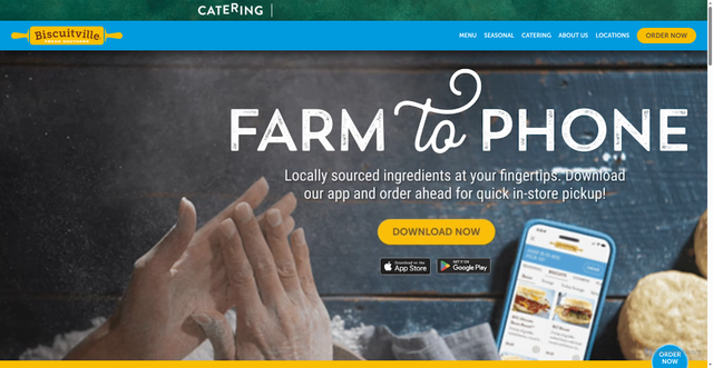 Security scan screenshot of https://biscuitville.com/