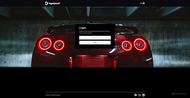 Security scan screenshot of http://erik-centerstage-multi-language.staging-eventguest.app/