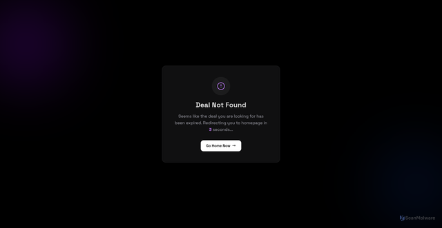 Security scan screenshot of https://communitydeals-sbujo9l32r.edgeone.dev/404.html