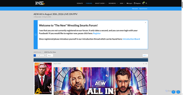 Security scan screenshot of https://wrestlingsmarks.com/threads/aew-all-in-august-30th-2026-live-on-ppv.253063/