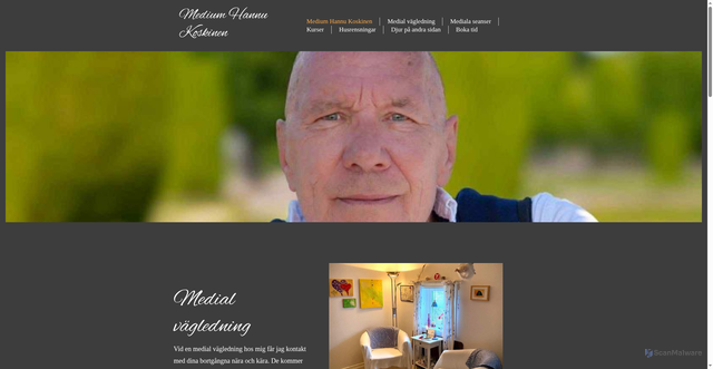 Security scan screenshot of https://mediumhannukoskinen.se