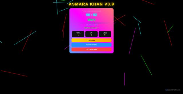 Security scan screenshot of https://newhackmodcrackbyasmarakhan-djns77gt5i.edgeone.app/