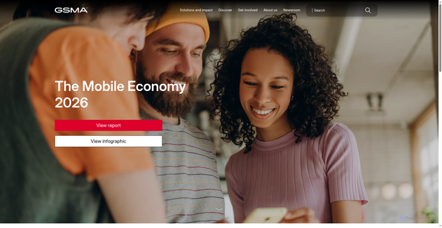 Security scan screenshot of https://www.gsma.com/mobileeconomy/