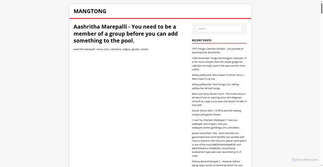 Security scan screenshot of https://tonmang.pages.dev/posts/aashritha-marepalli/